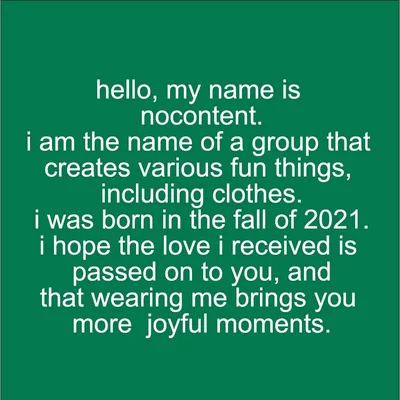 @nocontent.apparel profile image