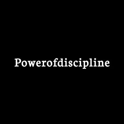 @powerofdiscipline_ profile image