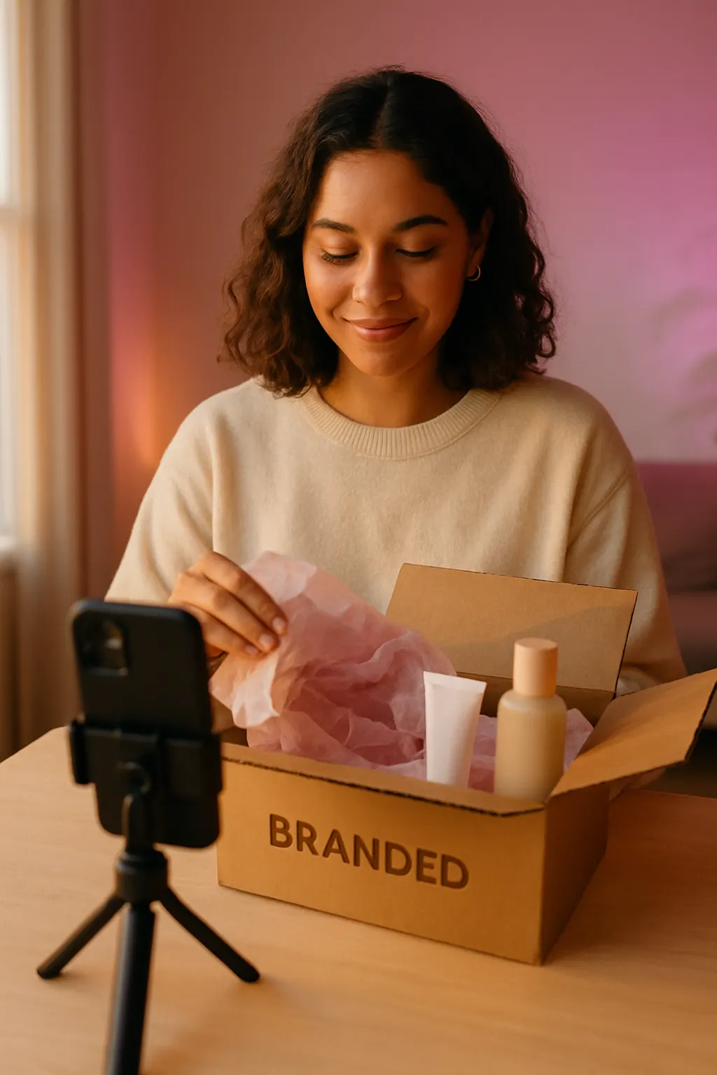 Brand Ambassadors at work creating content